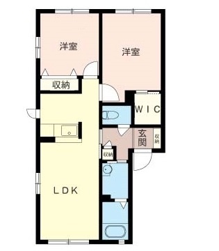 Ｍエイト湘南の間取り