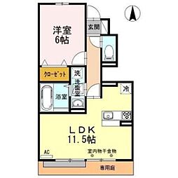 D-room大樹の間取り