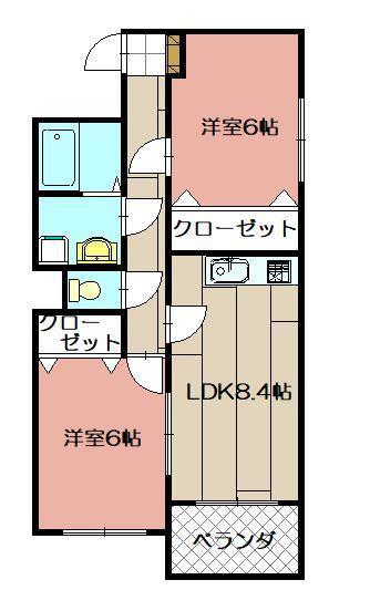 ダイヤモンドライフの間取り