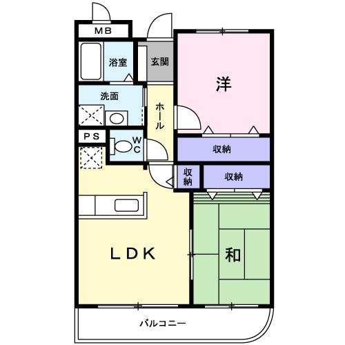 レトア手島の間取り