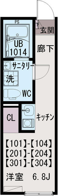 キッサの間取り