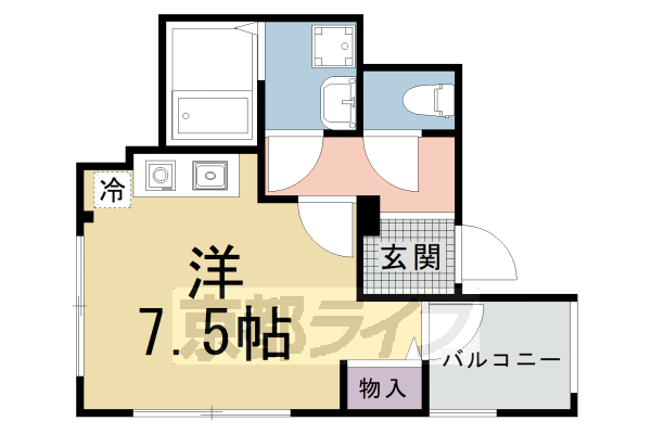 【バウハウス御蔭の間取り】