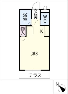 アーバン駅西の間取り