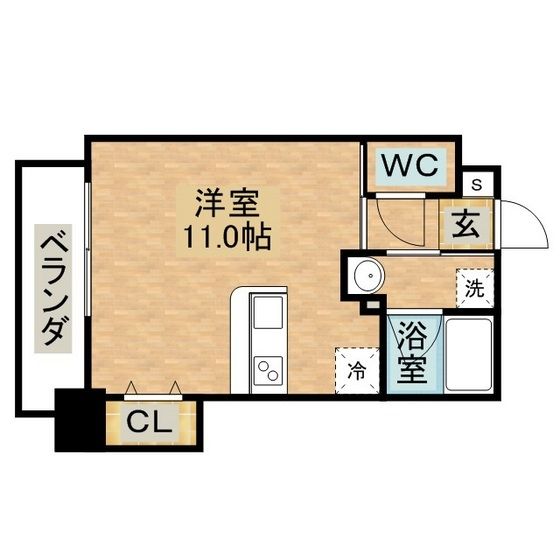 ファーストラック出来大工町の間取り