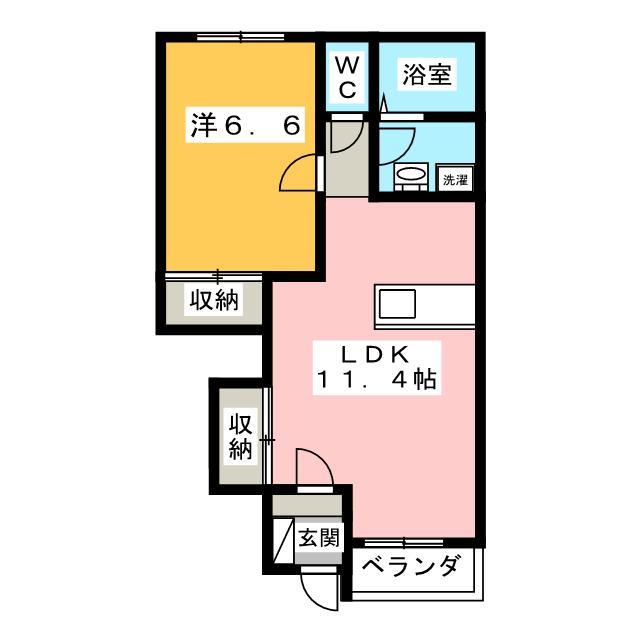 メゾン・ソレイユの間取り