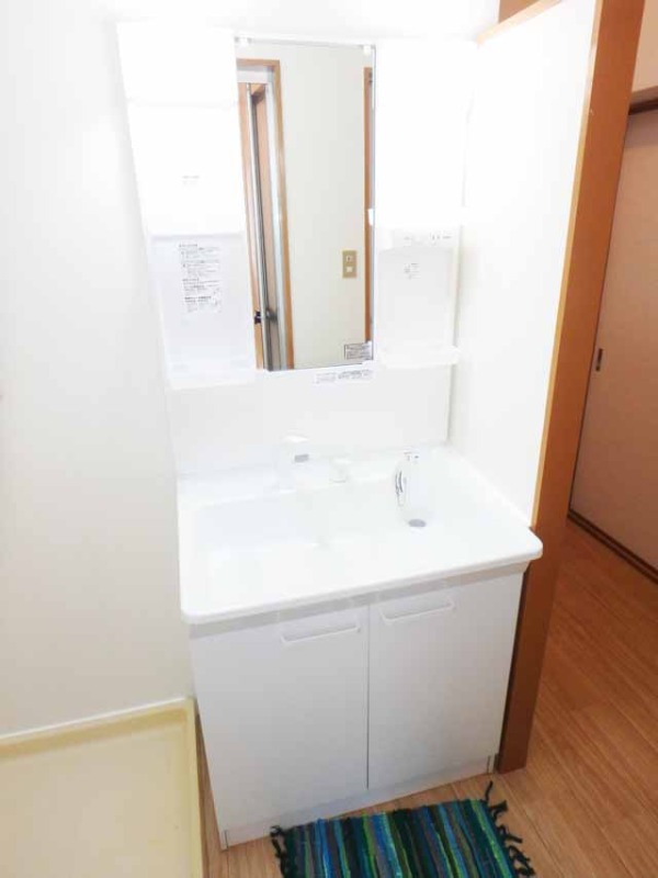 洗面設備　人気の独立洗面台※備品は付きません（イメージ）