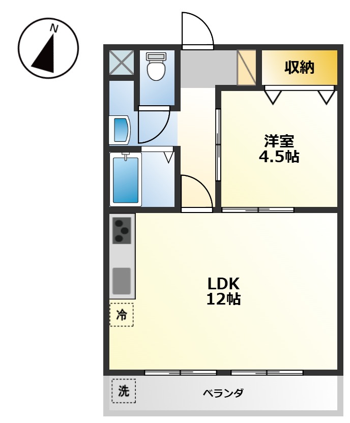 ハイツ晴斗7_間取り_0
