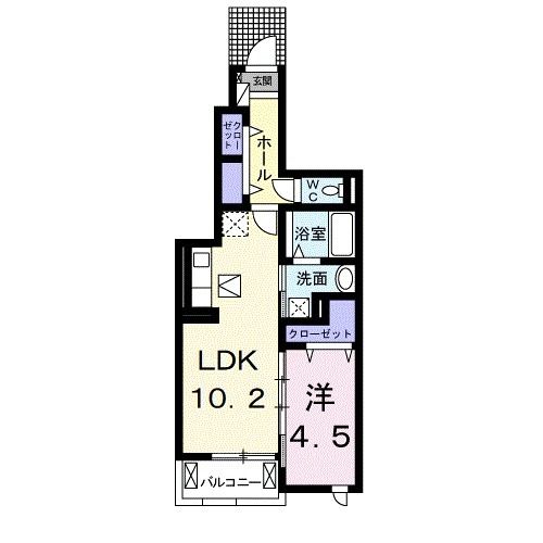 プラスワン神明A_間取り_0
