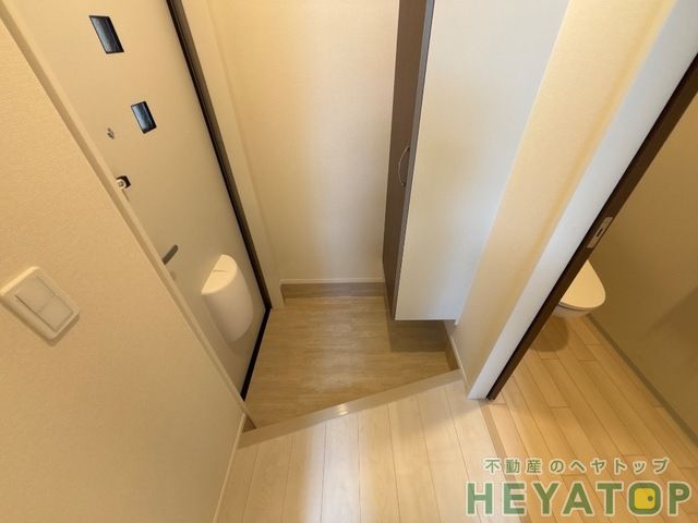 玄関　シューズボックス付き玄関