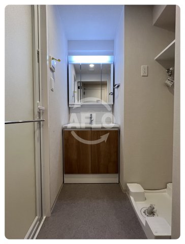 洗面設備　スプランディッド梅田北　洗面所