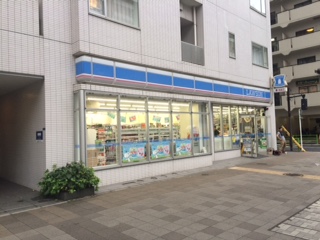 コンビニ　ローソン 勝どき四丁目店（コンビニ）まで135m