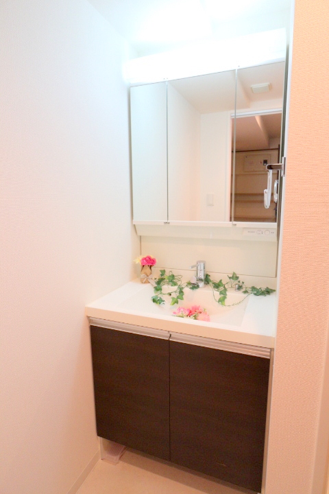 洗面設備　シャンプードレッサー付きです♪