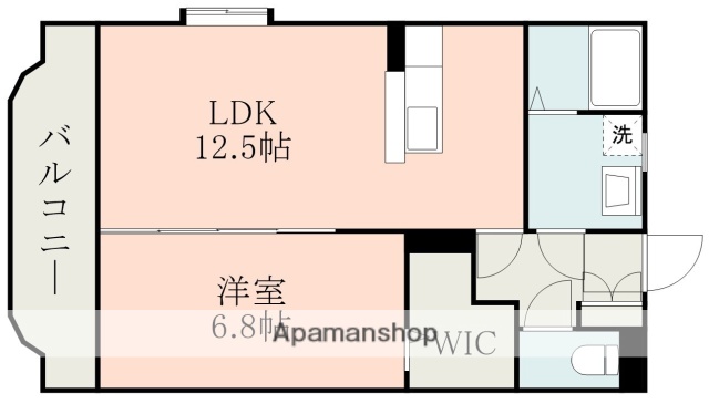 肥薩おれんじ鉄道 上川内駅 徒歩24分 2階建 築12年の間取り写真