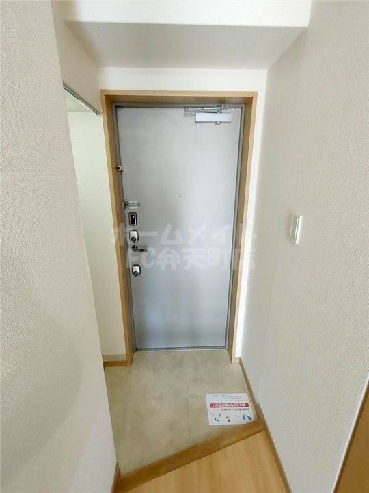 玄関　明るい玄関です