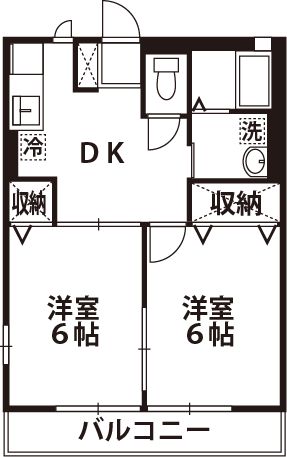 ハイムロッシュの間取り