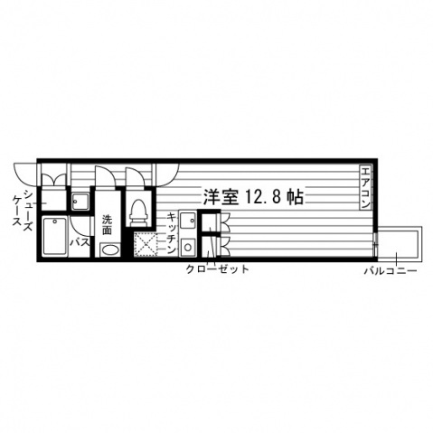 JSQUARE下北沢の間取り