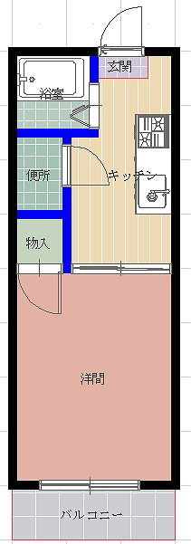 アーバン花高の間取り