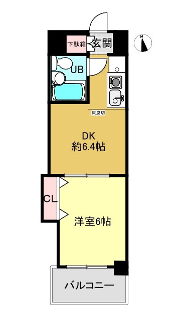 ダイアパレス高崎中央の間取り