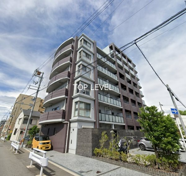 大阪市西淀川区柏里のマンションの建物外観