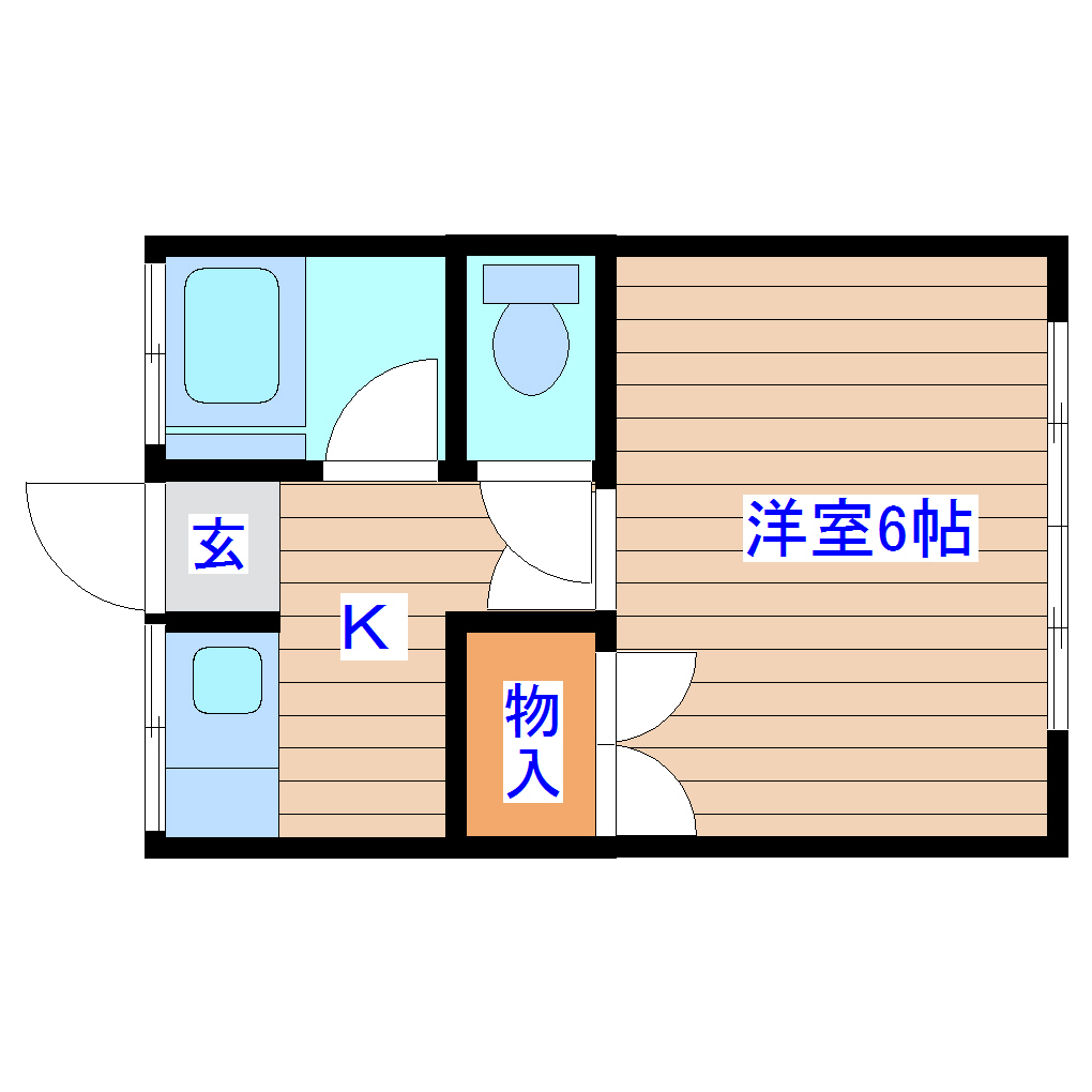 ハイム福住の間取り