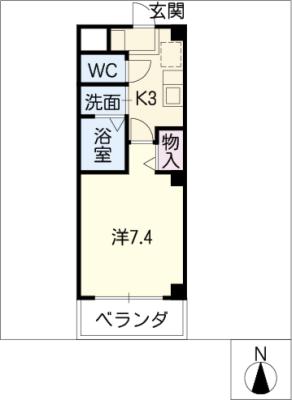 ウェントワース八雲の間取り