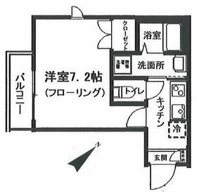 東京都品川区旗の台５（アパート）の賃貸物件の間取り