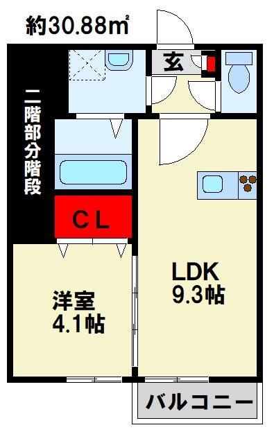 IBUKI壱番館の間取り