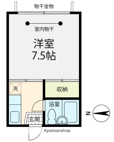 ジュピタルIIの間取り