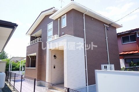 田村市船引町船引のアパートの建物外観