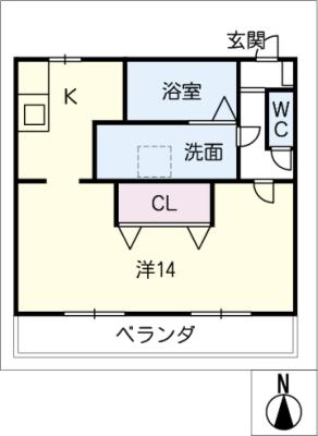 ヴェルファーレ可児の間取り