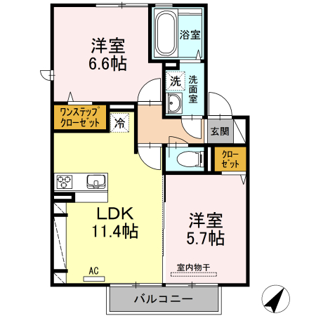 パドレヘップの間取り