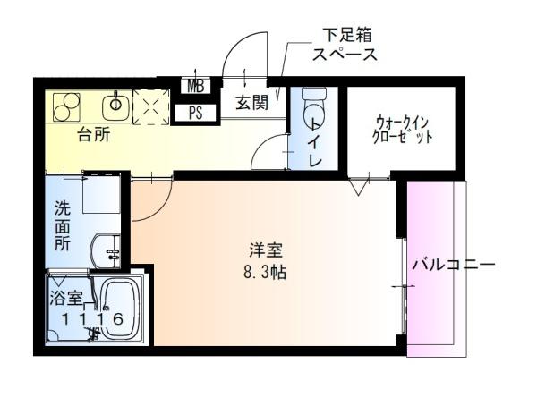 フジパレス堺百舌鳥梅北の間取り