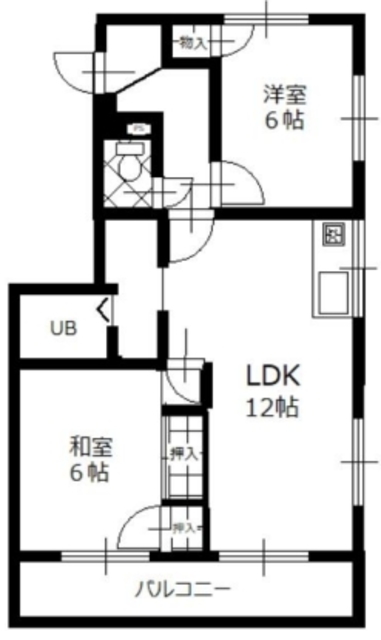 クレセントヤシロの間取り