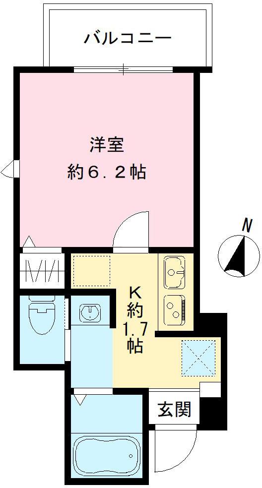 ハーモニー二葉の間取り