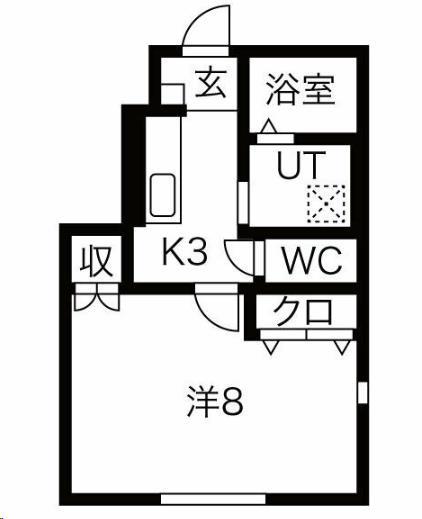 ブルック北上Iの間取り