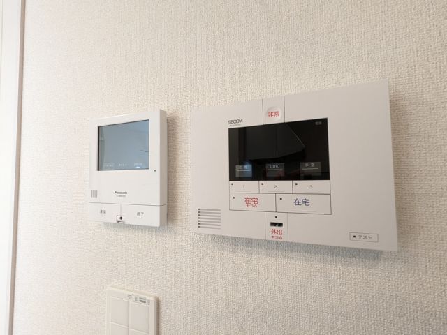 【白石市西益岡町のアパートのセキュリティ】