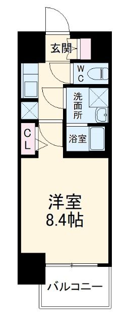 Ｓ－ＲＥＳＩＤＥＮＣＥ庄内通の間取り