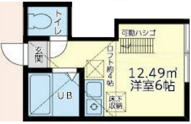 ユナイト衣笠ルッティーの間取り