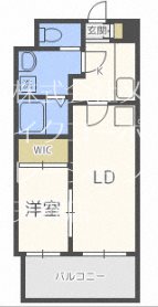 福岡市中央区平尾のマンションの間取り