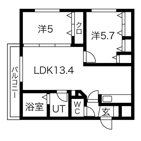 Laylaの間取り