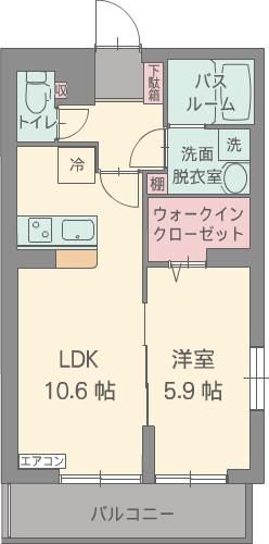 プランドールの間取り