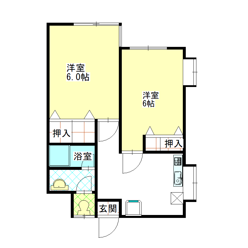 カメリアの間取り