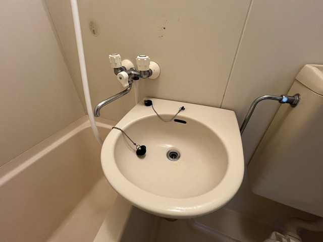 洗面設備　他号室の写真です