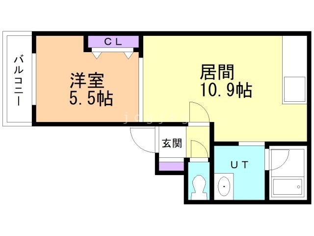 ベルガライズの間取り