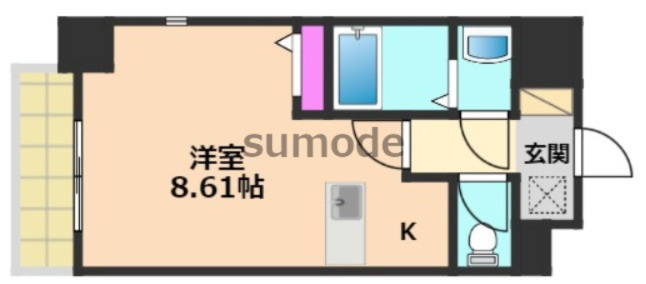 ロイス南茨木の間取り