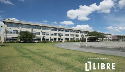 【武蔵村山市残堀のアパートの中学校】