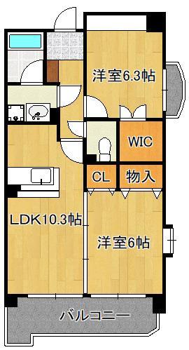 ボンボニエールアロアの間取り