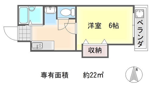 ライブイン修学院の間取り