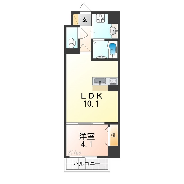 FREEDOM residence堺深井沢町の間取り