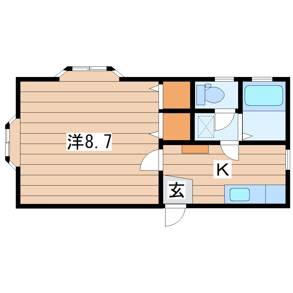 クレセントシエルの間取り